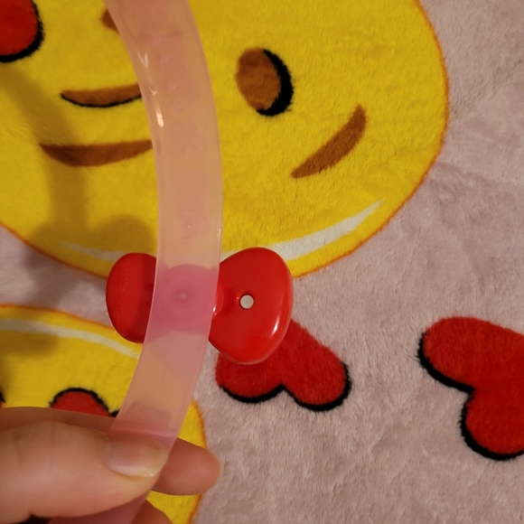 Sanrio Hello Kitty Headband Kids OS Red Pink Color - Picture 5 of 7